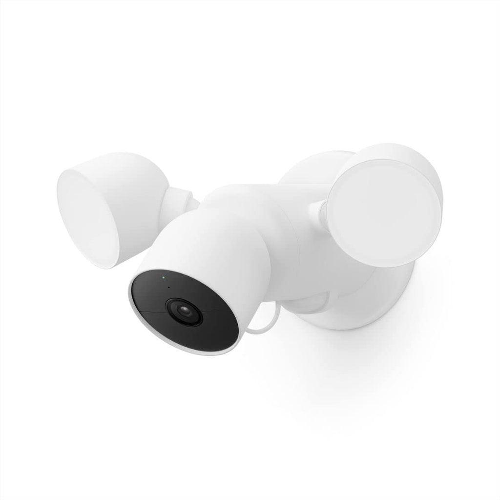 Google Nest Cam with Floodlight – Smart Outdoor Camera with Built-in Intelligence