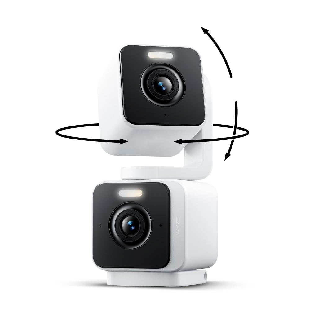 WYZE Cam v4 Smart Home Camera with 2.5K HDR, Built-in Siren & Two-Way Audio