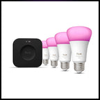 Philips Hue White & Color Ambiance Starter Kit – Premium Smart Lighting