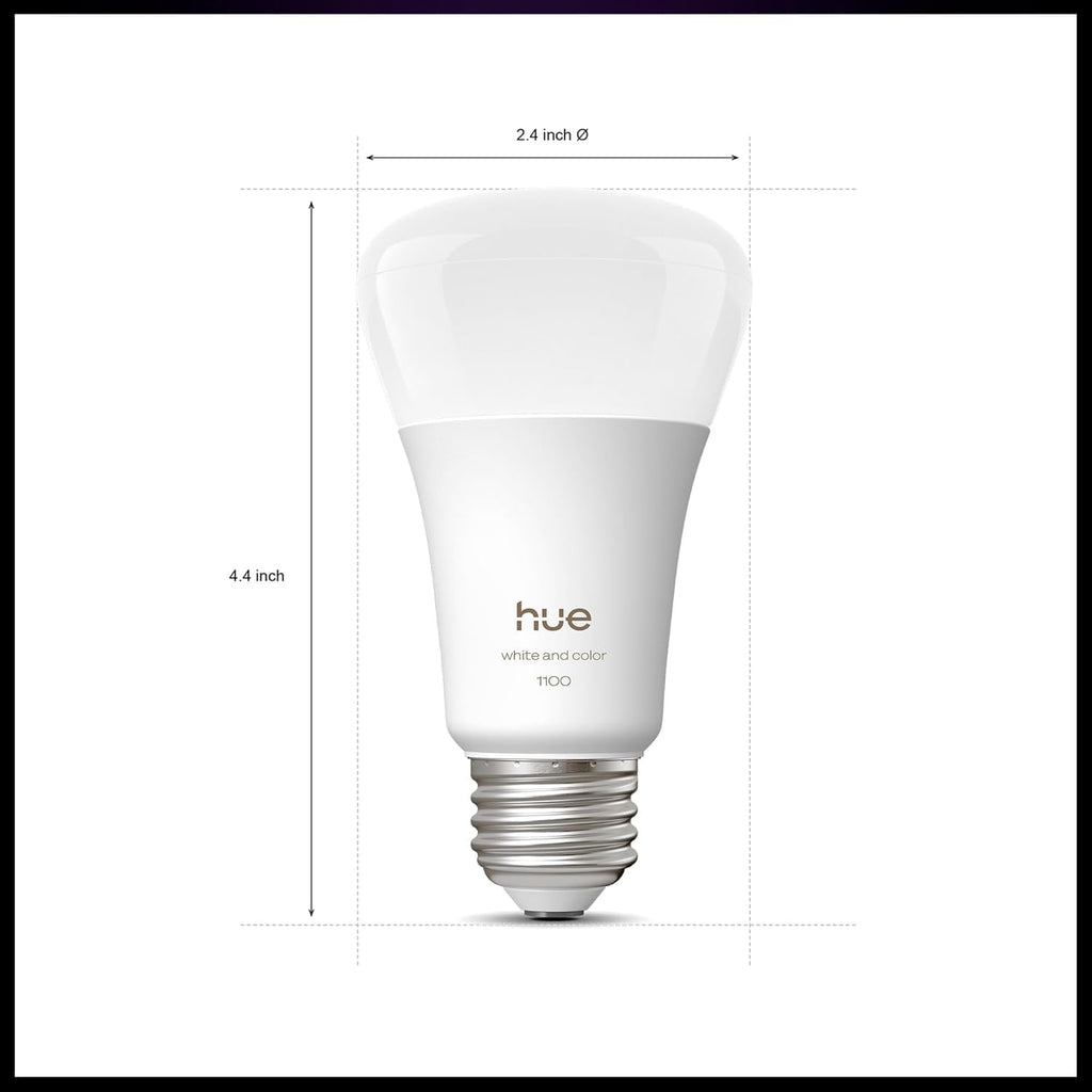 Philips Hue White & Color Ambiance Starter Kit – Premium Smart Lighting