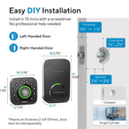Ultraloq U-Bolt Pro Keyless Wi-Fi Smart Lock with Fingerprint Scanner