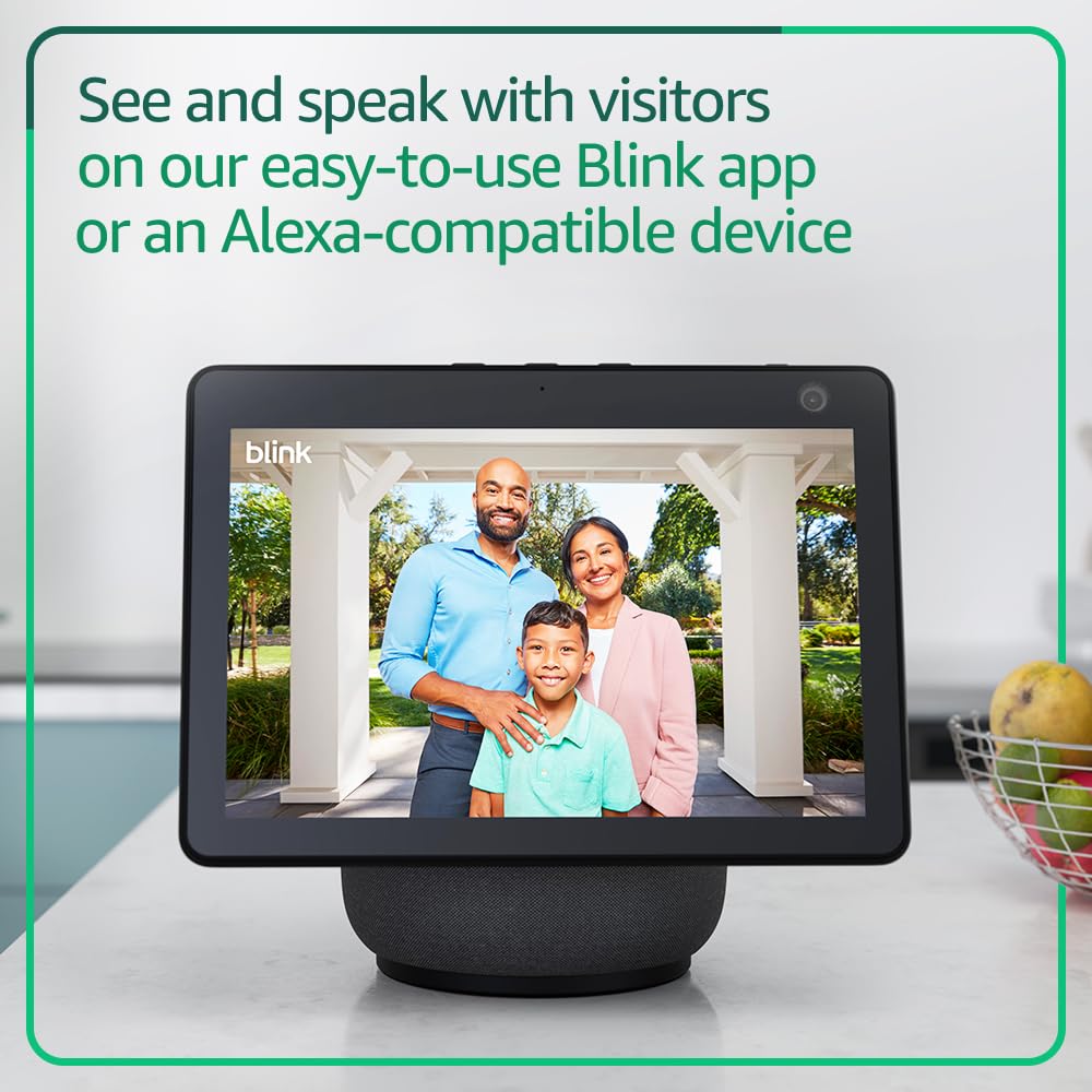Blink Smart HD Video Doorbell with Two-Way Audio
