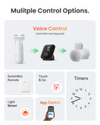 SwitchBot Curtain 3 Bundle – Wake Up to a Smarter Home