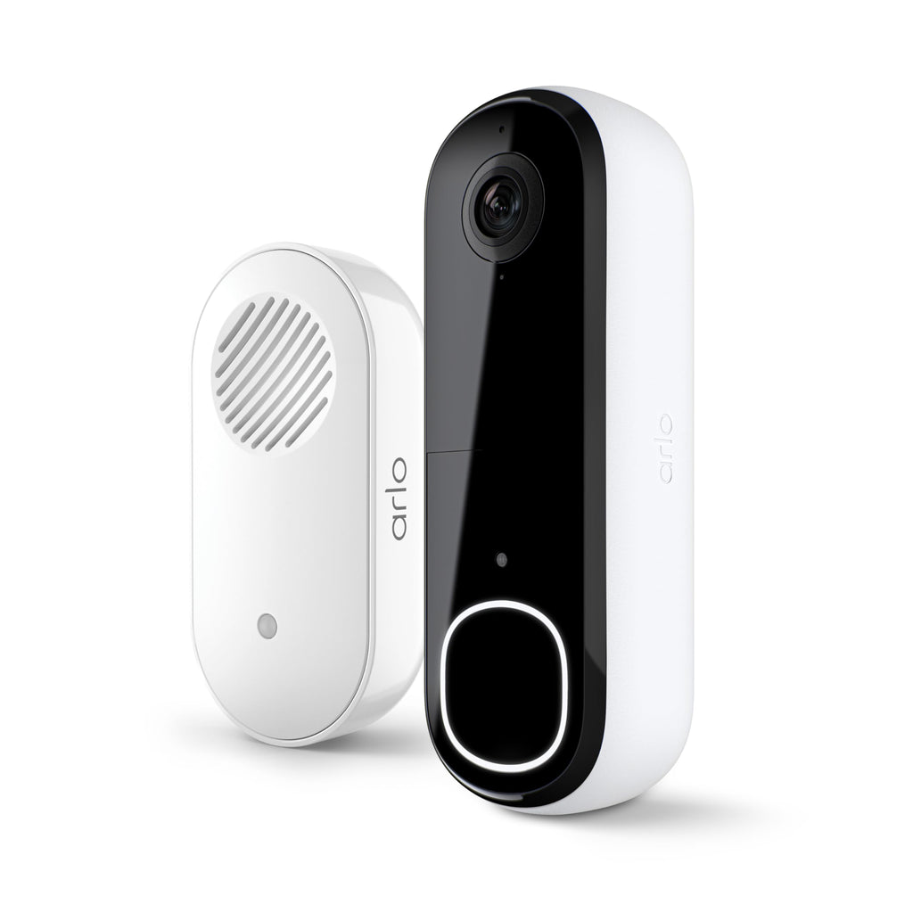 Arlo Essential 2K Wireless Video Doorbell (180° View)