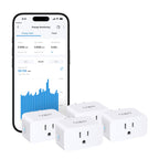 TP-Link Tapo P110M Compact Smart Outlet 4-Pack (15A, Matter & Energy Monitor)