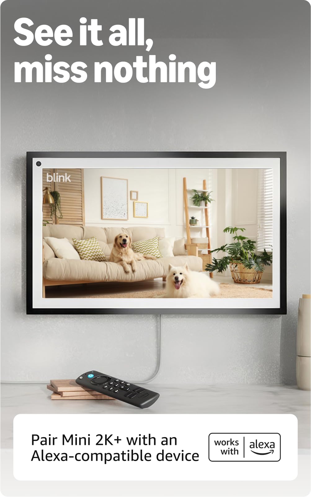 Blink Mini 2 Weatherproof HD Indoor/Outdoor Smart Camera