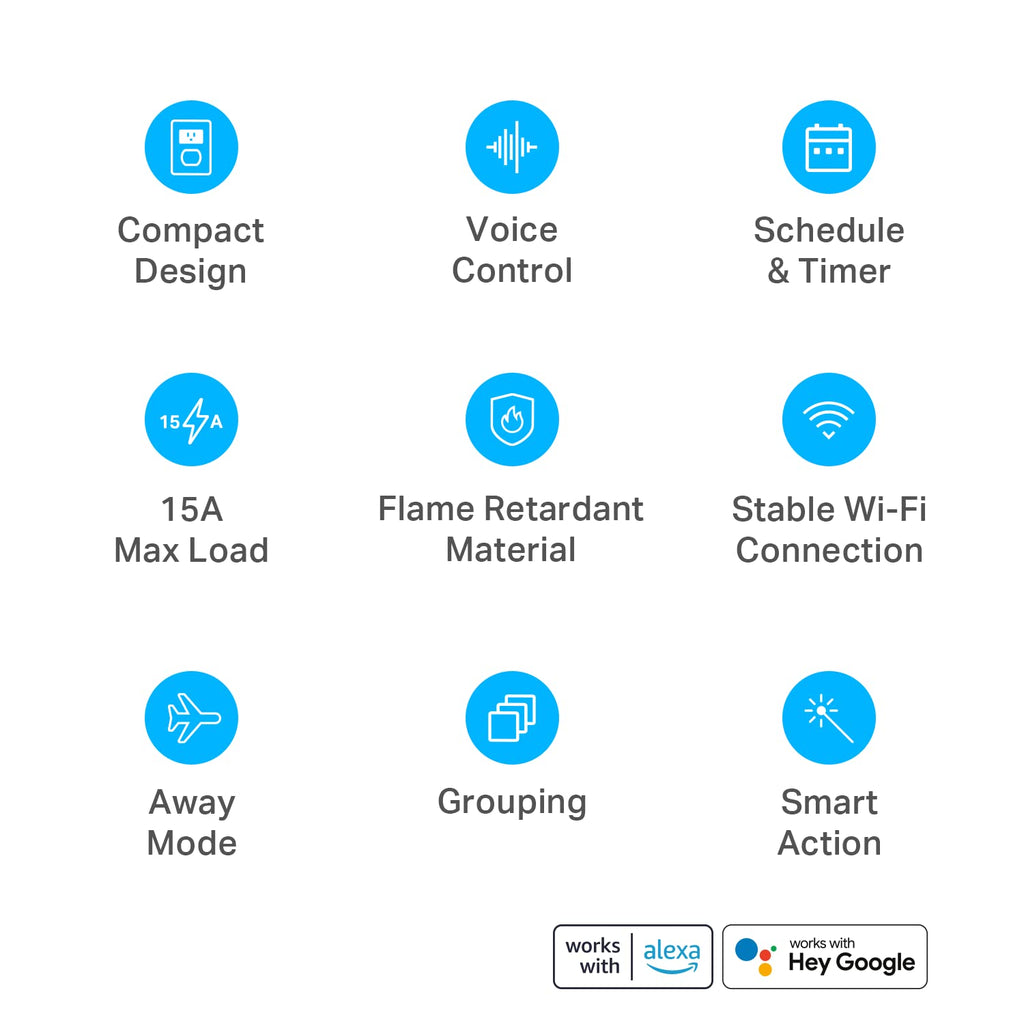TP-Link Kasa Smart Plug Mini – Automate Any Appliance