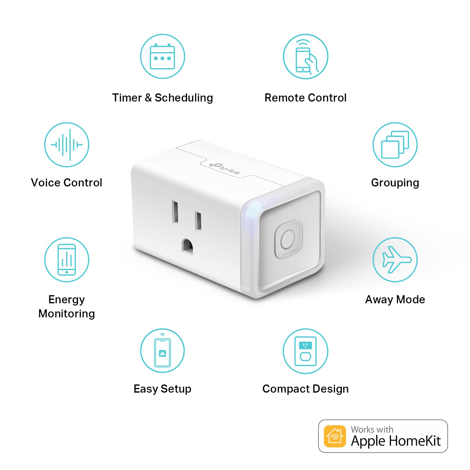 Kasa Smart Plug Mini (4-Pack)