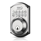 TEEHO Weatherproof Electronic Keypad Deadbolt with One-Time Guest Codes