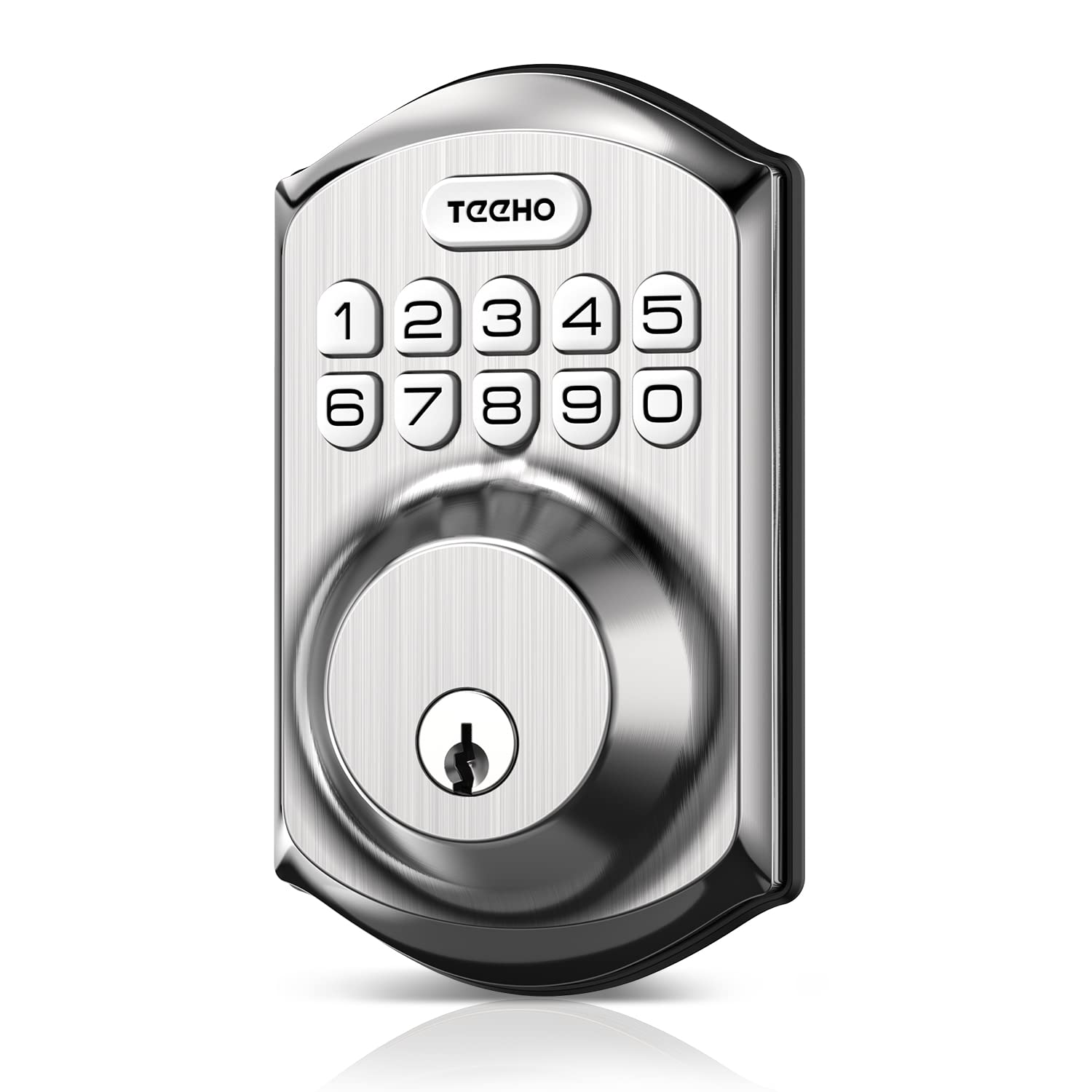 TEEHO Weatherproof Electronic Keypad Deadbolt with One-Time Guest Codes