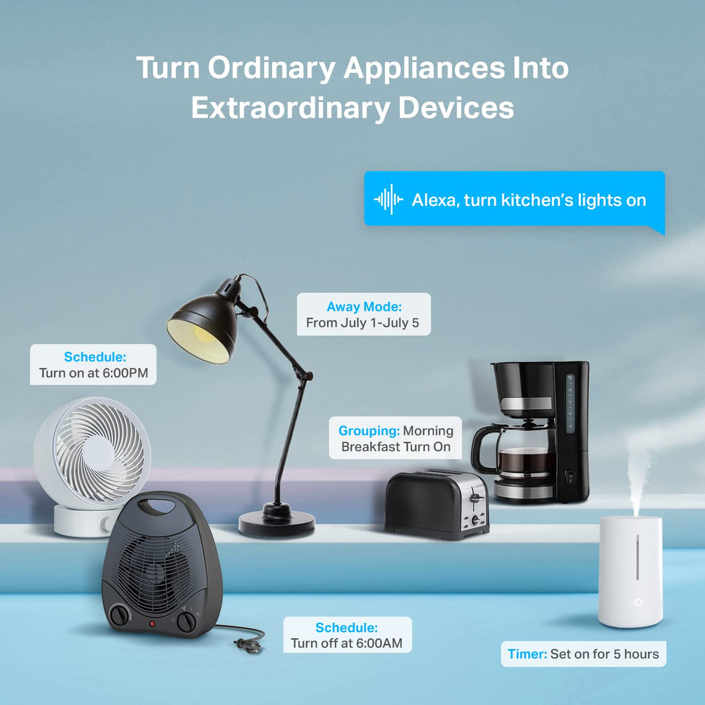 TP-Link Kasa Smart Plug Mini – Automate Any Appliance