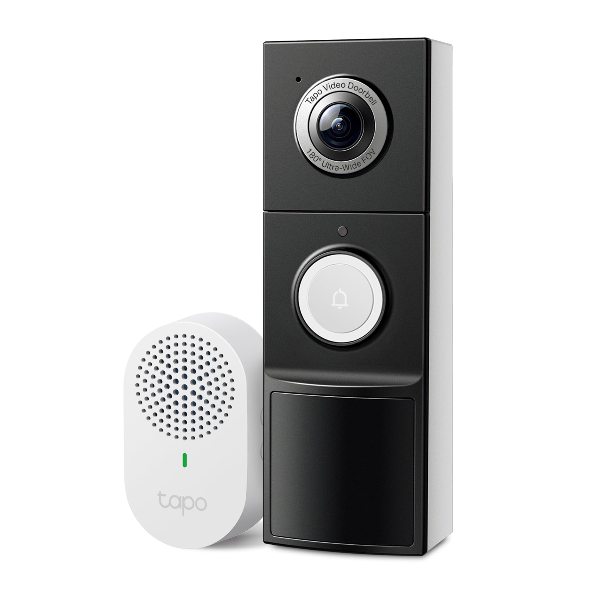 Tapo D225 Ultra-Wide 2K+ Smart Video Doorbell (Chime Included)