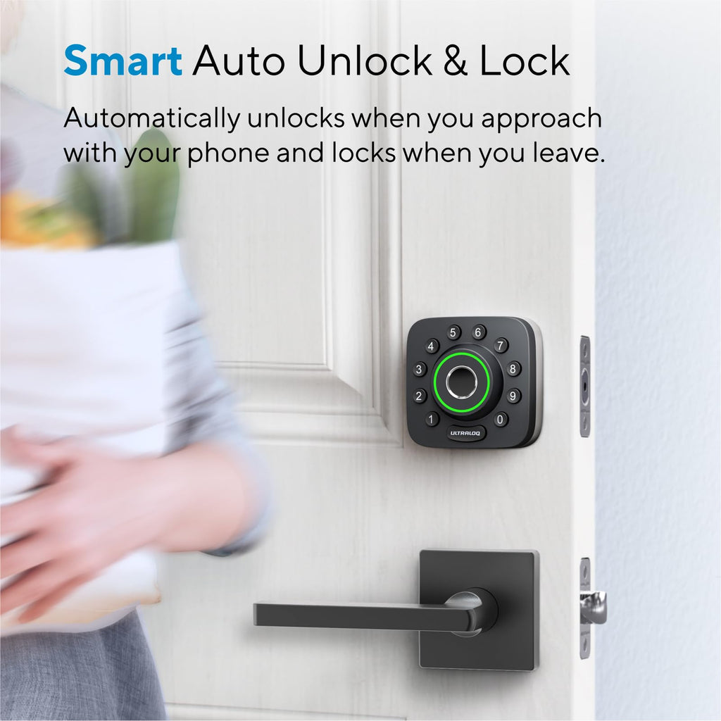 Ultraloq U-Bolt Pro Keyless Wi-Fi Smart Lock with Fingerprint Scanner