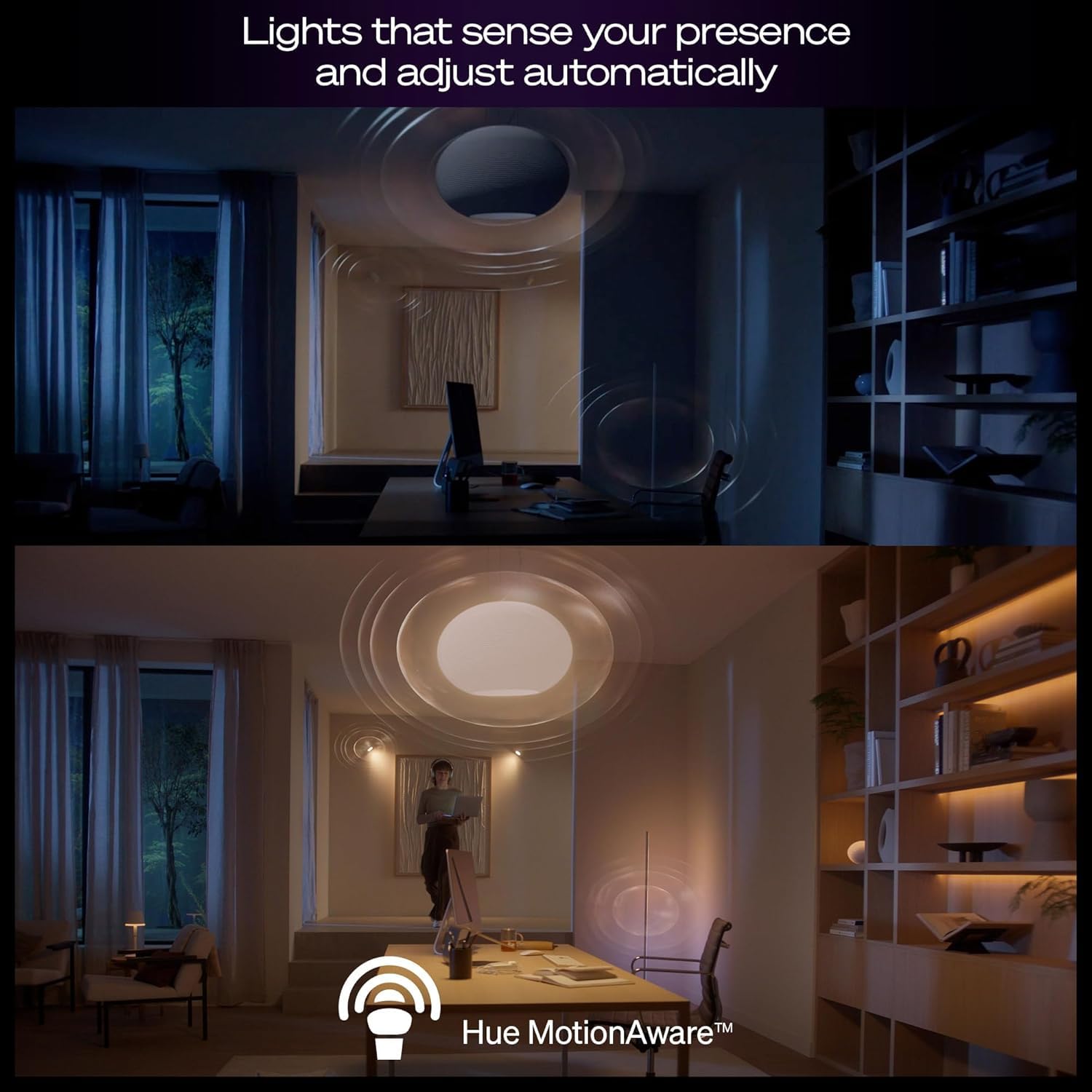 Philips Hue White & Color Ambiance Starter Kit – Premium Smart Lighting