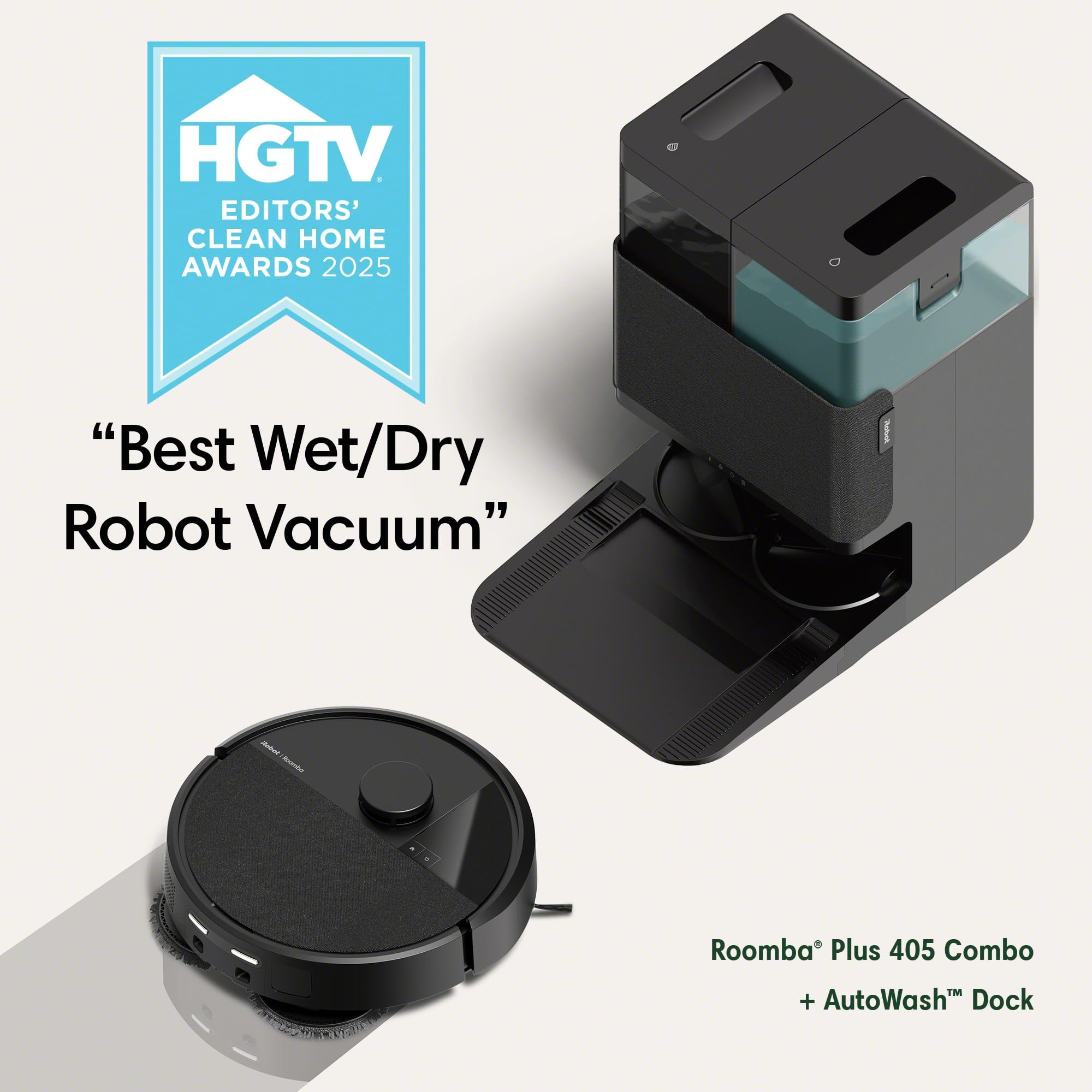 iRobot Roomba Combo 2-in-1 with AutoWash Dock