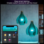 Philips Hue White & Color Ambiance Starter Kit – Premium Smart Lighting
