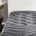 SLEEP ZONE Premium Zoned Cooling Mattress Topper