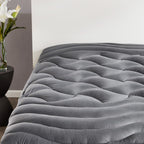 SLEEP ZONE Premium Zoned Cooling Mattress Topper