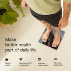 Withings Body Smart Wi-Fi Scale (Visceral Fat, Muscle Mass & Heart Rate)