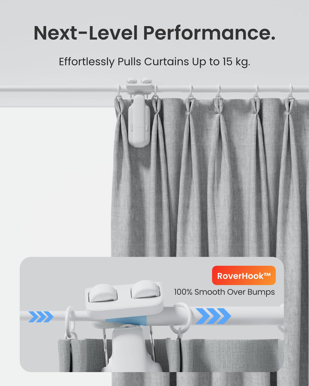 SwitchBot Curtain 3 Bundle – Wake Up to a Smarter Home