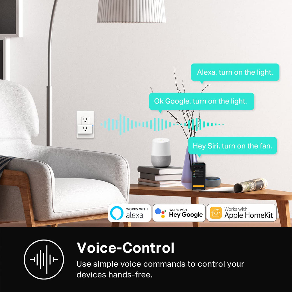 Kasa Smart Plug Mini (4-Pack)