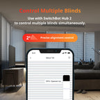 SwitchBot Motorized Smart Curtain Opener + Wireless Climate Sensor Bundle