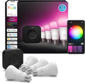 Philips Hue White & Color Ambiance Starter Kit – Premium Smart Lighting