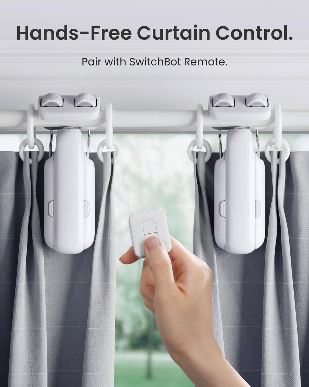SwitchBot Curtain 3 Bundle – Wake Up to a Smarter Home