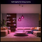 Philips Hue White & Color Ambiance Starter Kit – Premium Smart Lighting