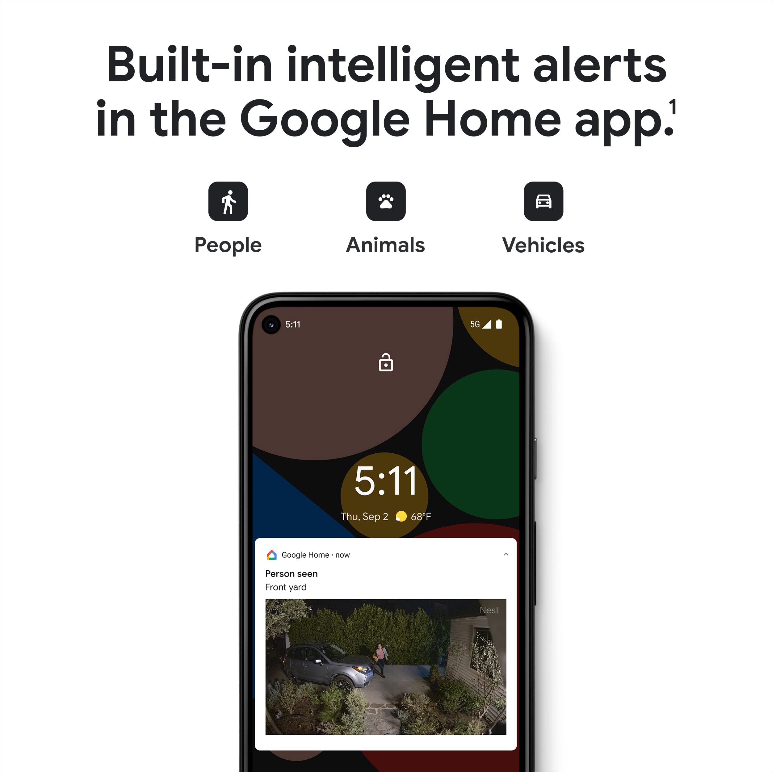 Google Nest Cam with Floodlight – Smart Outdoor Camera with Built-in Intelligence