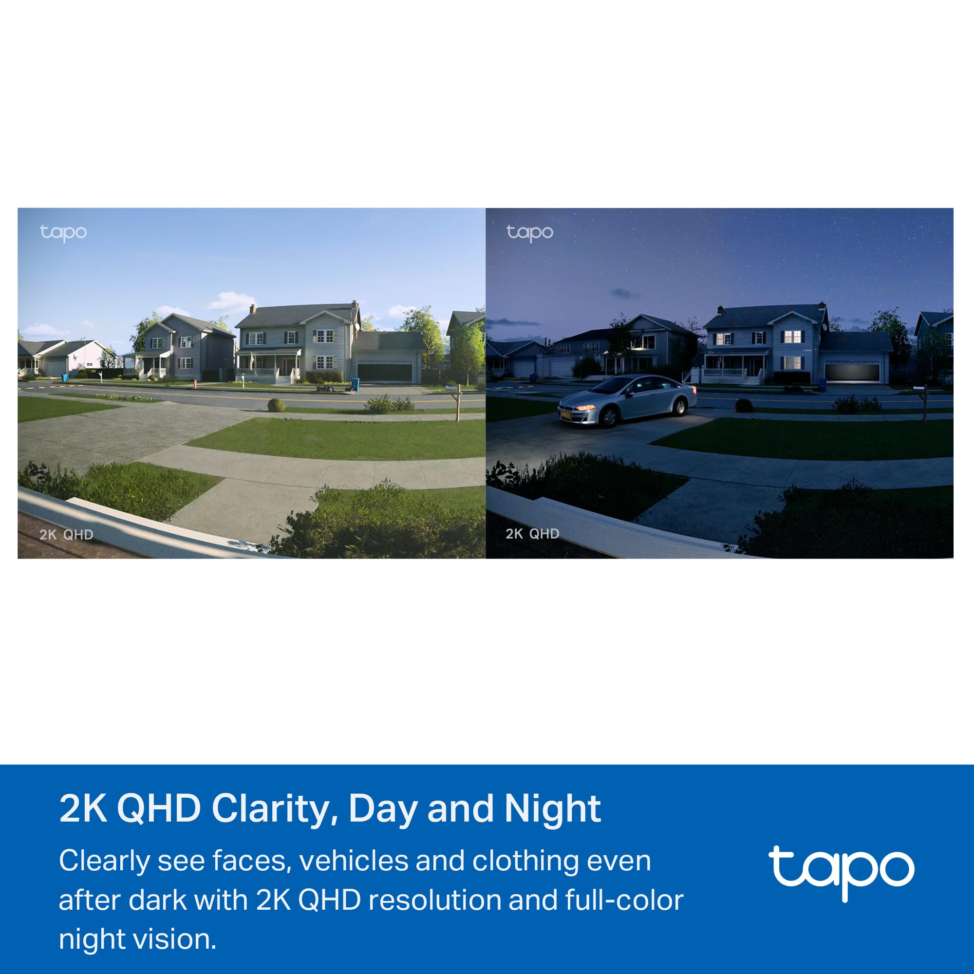 Tapo D225 Ultra-Wide 2K+ Smart Video Doorbell (Chime Included)