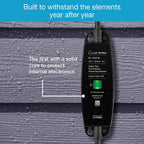 Lutron Caséta Weatherproof Outdoor Smart Plug & Pico Remote