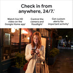 Google Nest Cam with Floodlight – Smart Outdoor Camera with Built-in Intelligence