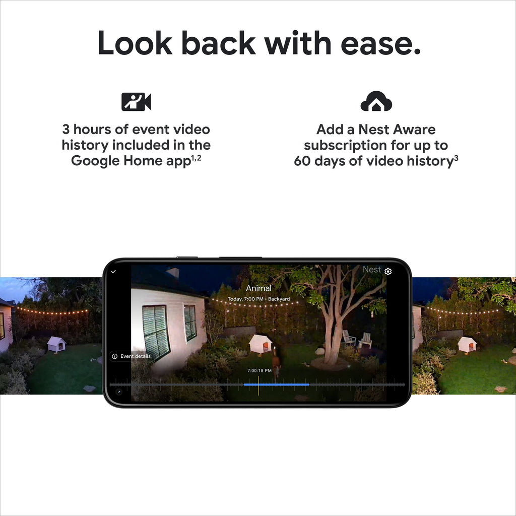 Google Nest Cam with Floodlight – Smart Outdoor Camera with Built-in Intelligence