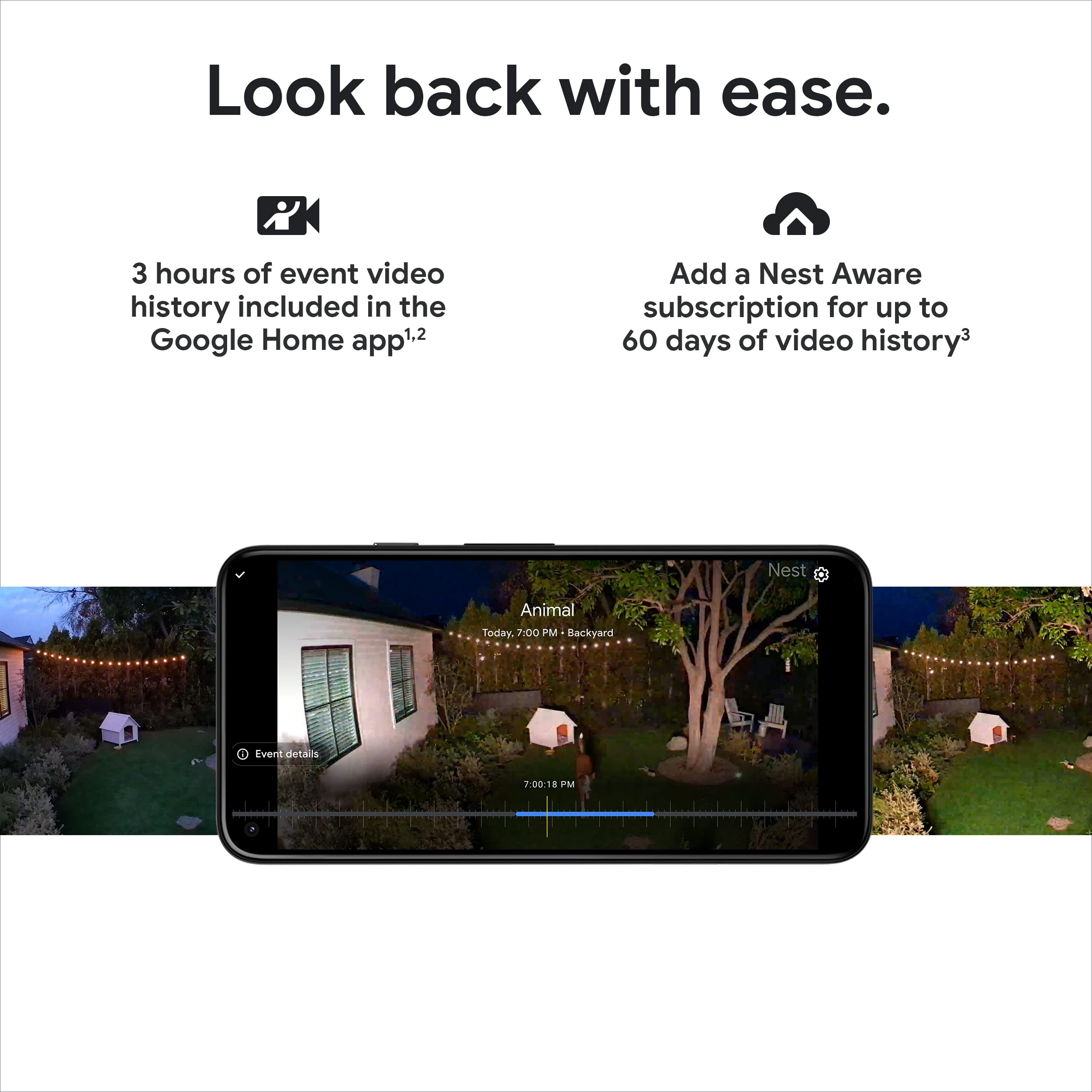 Google Nest Cam with Floodlight – Smart Outdoor Camera with Built-in Intelligence
