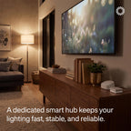 Lutron Caseta Smart Dimmer Starter Kit w/ 1 OG Dimmer, Pico, Bracket & Hub